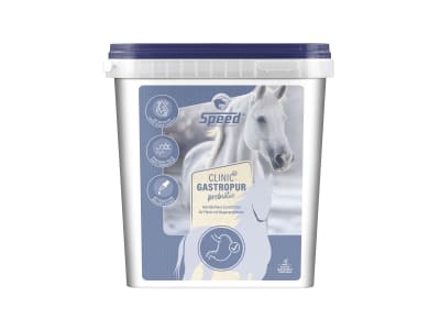 SPEED CLINIC GASTROPUR prebiotic mit Wirkstoffen für magensensible Pferde 3 kg Eimer SPEED CLINIC GASTROPUR prebiotic mit Wirkstoffen für magensensible Pferde 3 kg Eimer
