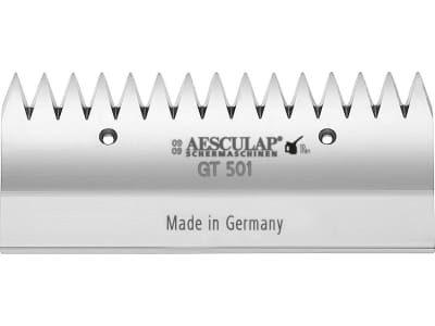 AESCULAP® Schermesser "Econom" Obermesser 15 Zähne, für Rinder- und Pferdeschur, GT501