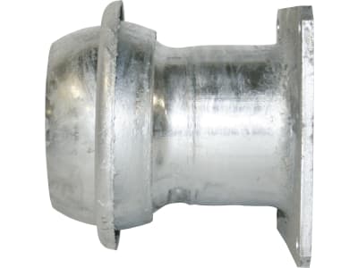 Hücobi M-Kupplung "Italienisches System", verzinkt, mit gebohrtem 4-Eckflansch Hücobi M-Kupplung "Italienisches System", verzinkt, mit gebohrtem 4-Eckflansch