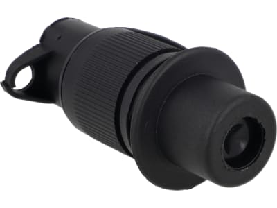 Herth + Buss Stecker 6 – 24 V, 3-polig, mit Gummitülle, Flachsteckanschluss 6,3 mm, 51 305 636