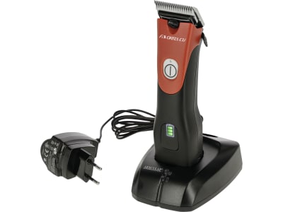 AESCULAP® Akku-Schermaschine "Favorita CLi", rot; schwarz, für Kleintiere, GT234-SR