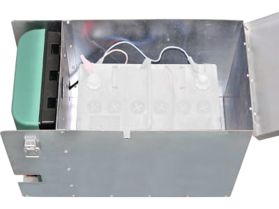 Ako Weidezaungerät "Mobil Power Savanne 3000" 12 V mit Metallbox, 372754 Ako Weidezaungerät "Mobil Power Savanne 3000" 12 V mit Metallbox, 372754