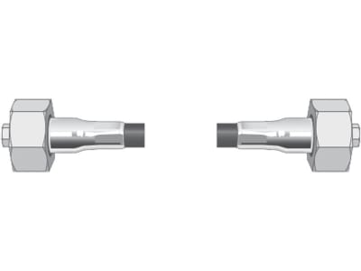 Traktormeterwelle, 1.562 mm, M 18/M 18, für Case IH