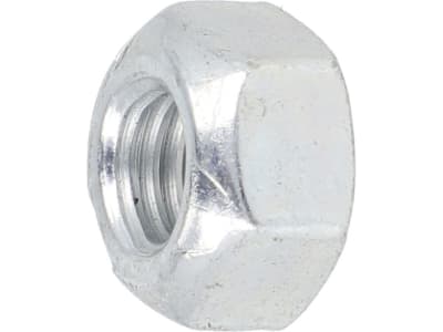 Sicherungsmutter DIN 980; ISO 7042 metrisch, Klemmteil Metall, Stahl, verzinkt; blau passiviert (A2K)
