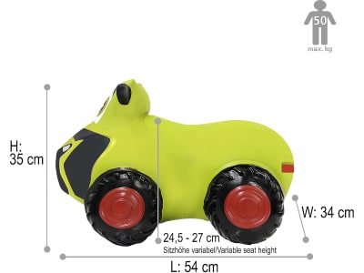 JAMARA Hüpftraktor "HoppyDoo" Claas, 466010 JAMARA Hüpftraktor "HoppyDoo" Claas, 466010