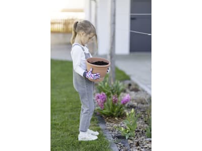 Keron Kinder Handschuh "Joy" mit Strickbund, 4 (3XS), mit Schmetterling-Motiv, 297931
