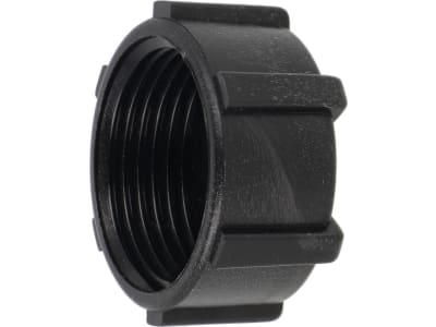 Holder Überwurfmutter schwarz R 3/4" IG, 022995, für Düsenstock Holder Überwurfmutter schwarz R 3/4" IG, 022995, für Düsenstock