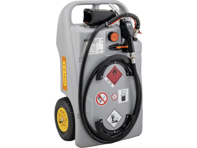 Cemo Akku-Trolley "APready" 100 l für Diesel, 18 V-Elektropumpe "Centri SP30", ohne Akku und Ladegerät, 12059