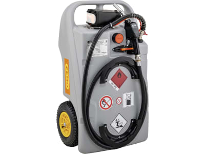 Cemo Akku-Trolley "APready" 100 l für Diesel, 18 V-Elektropumpe "Centri SP30", ohne Akku und Ladegerät, 12059