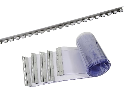 Growi® Streifenvorhang 1.250 x 2.250 mm für Paddock- und Boxentüren, Komplettset, 9316