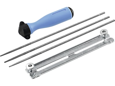 Viiala Feilenhalter "Combi" mit 4,0 mm Sägekettenfeile für 3/8" P Sägekette