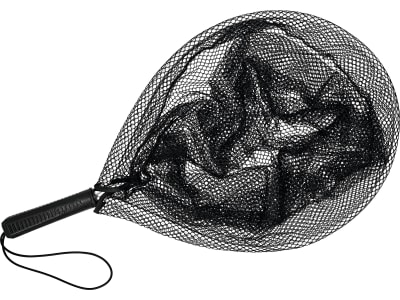 Fangnetz L x Ø: 67 x 35 cm, Stiel Kunststoff kurz, zum Einfangen von Hühnern, Gänsen, Enten 