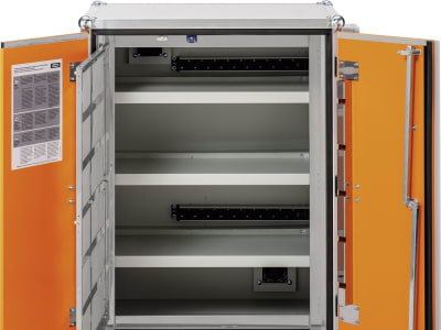 Cemo Akku-Ladeschrank "Basic 8/20" 400 V, 810 x 2.130 x 660 mm, mit Füßen, 12049 Cemo Akku-Ladeschrank "Basic 8/20" 400 V, 810 x 2.130 x 660 mm, mit Füßen, 12049