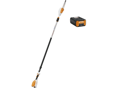 STIHL Akku-Hochentaster "HTA 86" Schienenlänge 30 cm, Länge 270 – 390 cm, mit Akku und Ladegerät, LA03 200 0002