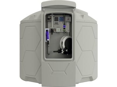 Cemo Tankanlage "Cube AdBlue® Premium" 7.500 l, für AdBlue®, stationär, 230 V-Pumpe, 12007