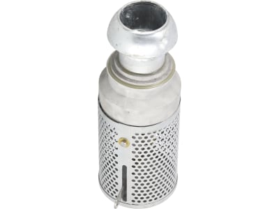 Perrot Saugkorb "KSK" 89 mm, mit V-Teil, Fußventil und Entleerungsklappe, KF38076