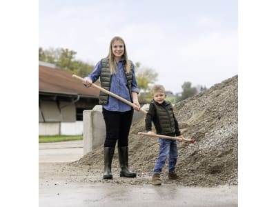 KERBL Frankfurter Schaufel "Mini" Breite 18 cm, für Kinder ab 5 Jahren, 29518