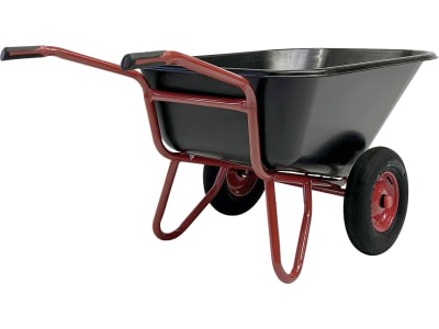 Growi® Schubkarre "Compactkarre Action" Mulde 250 l, Kunststoff 2 x Luftrad 400x100, 1620 Growi® Schubkarre "Compactkarre Action" Mulde 250 l, Kunststoff 2 x Luftrad 400x100, 1620