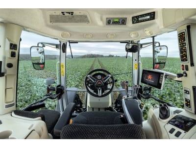 Massey Ferguson Traktor "MF 5S.115" 85 kW (115 PS) bei 2.000 min⁻¹ inkl. Frontlader "MF FL.4121" Massey Ferguson Traktor "MF 5S.115" 85 kW (115 PS) bei 2.000 min⁻¹ inkl. Frontlader "MF FL.4121"