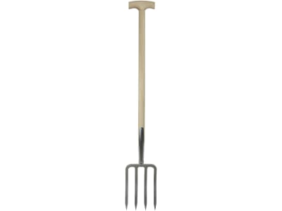 SHW Spatengabel  mit T-Stiel, 4 Zinken