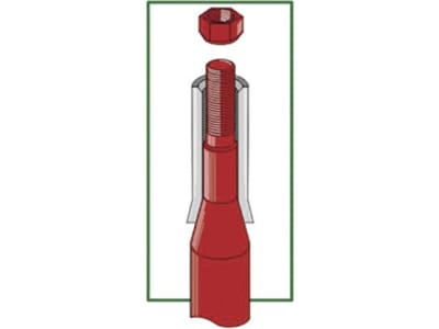 Industriehof® Einschweißbuchse Ø innen 30 mm; 28 mm, Ø außen 40 mm; 38 mm, 18100-9 Industriehof® Einschweißbuchse Ø innen 30 mm; 28 mm, Ø außen 40 mm; 38 mm, 18100-9