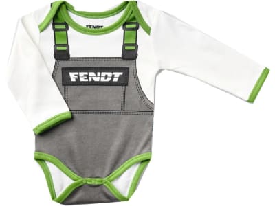 Fendt Body für Babys im Latzhosen-Stil Fendt Body für Babys im Latzhosen-Stil