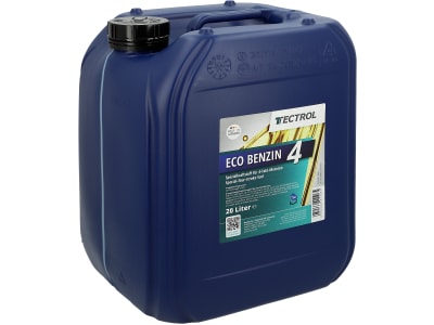 TECTROL ECO BENZIN 4 20 l Kanister   Sonderkrafstoff, Gerätebenzin, Alkylatbenzin für 4-Takt-Motoren, gebrauchsfertig, Spezialkraftstoff