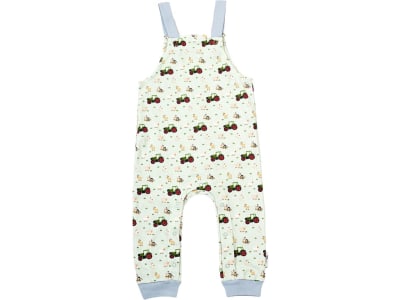 Fendt Hose für Babys Latzhosen-Stil mit Traktor- und Tieraufdruck Fendt Hose für Babys Latzhosen-Stil mit Traktor- und Tieraufdruck