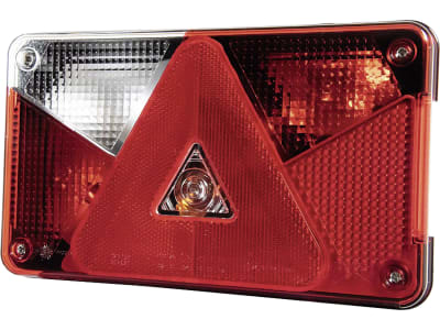 TRAILER POOL Schlussleuchte "Aspöck® Multipoint V" links, mit Dreieckrückstrahler, 014 000 421