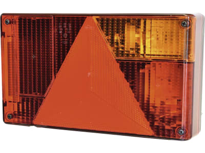 TRAILER POOL Schlussleuchte "Jokon® L 595" rechts, mit Dreieckrückstrahler, 014 000 822