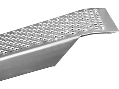 TRAILER POOL Verladeschiene Aluminium gerade, randlos, rutschhemmend, 2 St.