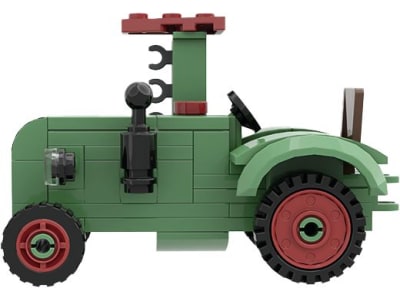 Fendt Modell "Dieselross F28" von BRIXIES®, Bausatz, 1:32, X991024125000