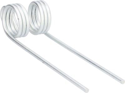 Pöttinger Kreiselheuerzinken links/rechts 249/295 x 72 x 6,5 mm, für Heuraupe 220, 240, 436.017