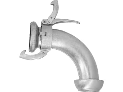 Perrot Bogen "KRKB" 90 °, 89 M-Teil; 89 V-Teil, Stahl, verzinkt, KF71340