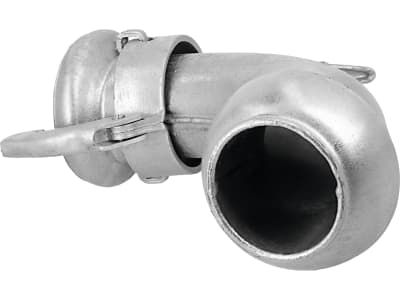 Perrot Bogen "KRKB" 90 °, 89 M-Teil; 89 V-Teil, Stahl, verzinkt, KF71340