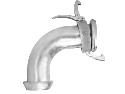 Perrot Bogen "KRKB" 90 °, 159 M-Teil; 159 V-Teil, Stahl, verzinkt, KF71460