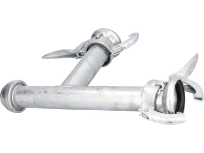 Perrot T-Stück "KT 50 x 50" M-/V-Teil 50 mit Abgang M-Teil 50, inkl. Gummidichtring, KF73720