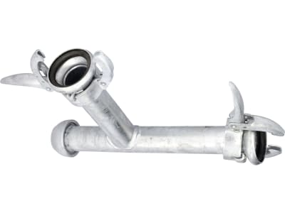 Perrot T-Stück "KT 50 x 50" M-/V-Teil 50 mit Abgang M-Teil 50, inkl. Gummidichtring, KF73720