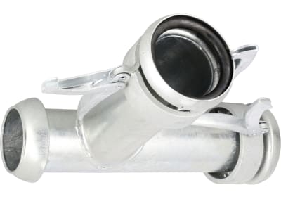 Perrot T-Stück "KT 133 x 133" M-/V-Teil 133 mit Abgang M-Teil 133, inkl. Gummidichtring, KF73820