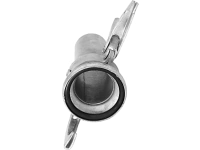 Perrot M-Teil "KMR", 89 M-Teil mit Kurzrohrstutzen zum Anschweissen, KF73140