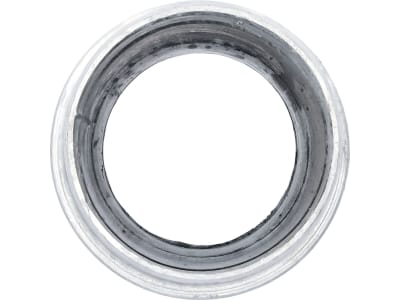 Perrot V-Teil "KVS-Si", 70 V-Teil x Ø 75 mm mit gesickter Schlauchtülle, verzinkt, KF75833