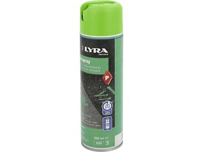 Lyra Markierungsspray grün, 500 ml, für Baum- und Holzmarkierung, 26-2360-4