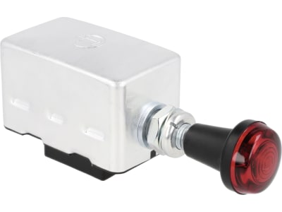 Fendt Warnblinkschalter mit Kontrolllampe, 12 V, 8 x 21 W, für Signalanlage Traktor Farmer 5 S, 100, Favorit 600, Geräteträger F 231 GT, F131905020012