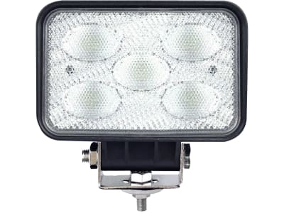 LED-Arbeitsscheinwerfer rechteckig 4.500 lm, 10 – 30 V, 5 LEDs, Funkentstörung Klasse 3 LED-Arbeitsscheinwerfer rechteckig 4.500 lm, 10 – 30 V, 5 LEDs, Funkentstörung Klasse 3