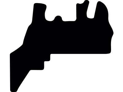 Fußmatte Gummi schwarz, für Radlader Liebherr L 550, 556, 566, 576; ohne Kühlschrank