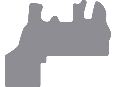 Fußmatte Velours graphit, für Radlader Liebherr L 550, 556, 566, 576; mit Kühlschrank