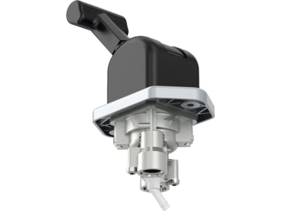 Wabco Handbremsventil max. 10 bar, &lt;ul type=&#034;disc&#034;&gt;&lt;li&gt;Raste 85°&lt;/li&gt;&lt;li&gt;2x M16x1,5 Parker&lt;/li&gt;&lt;/ul&gt;, für Traktor Fendt Favorit, Vario, Xylon, 961 723 001 7