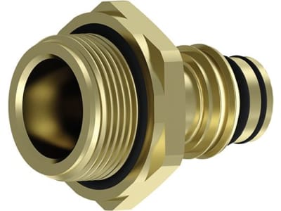 Wabco Schnellkupplung M 22 x 1,5 AG, CuZn (Messing), für Druckluftleitung, 893 920 318 2