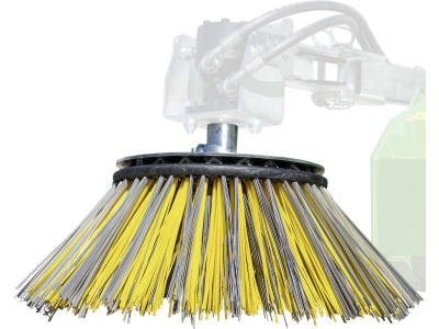 Düvelsdorf Seitenbesen rechts Polypropylen/Stahl, für Kehrmaschine Stratos