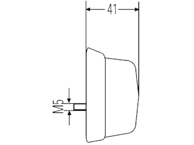 Hella® Blinkleuchte rund, links/rechts, Ø 80 mm, Befestigung Anbau; 2 St. Schraube M 5, 2BA 001 259-611 Hella® Blinkleuchte rund, links/rechts, Ø 80 mm, Befestigung Anbau; 2 St. Schraube M 5, 2BA 001 259-611